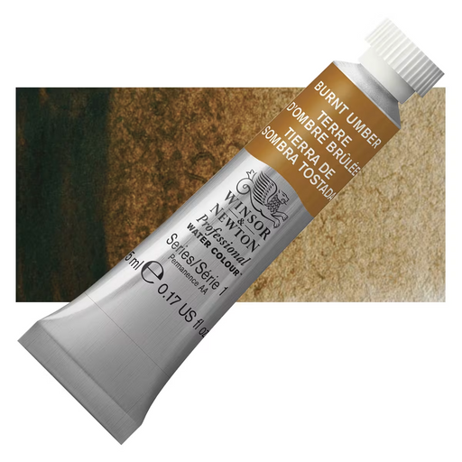 Winsor & Newton Artists Watercolour - Burnt Umber - Winsor & Newton Artists Watercolour