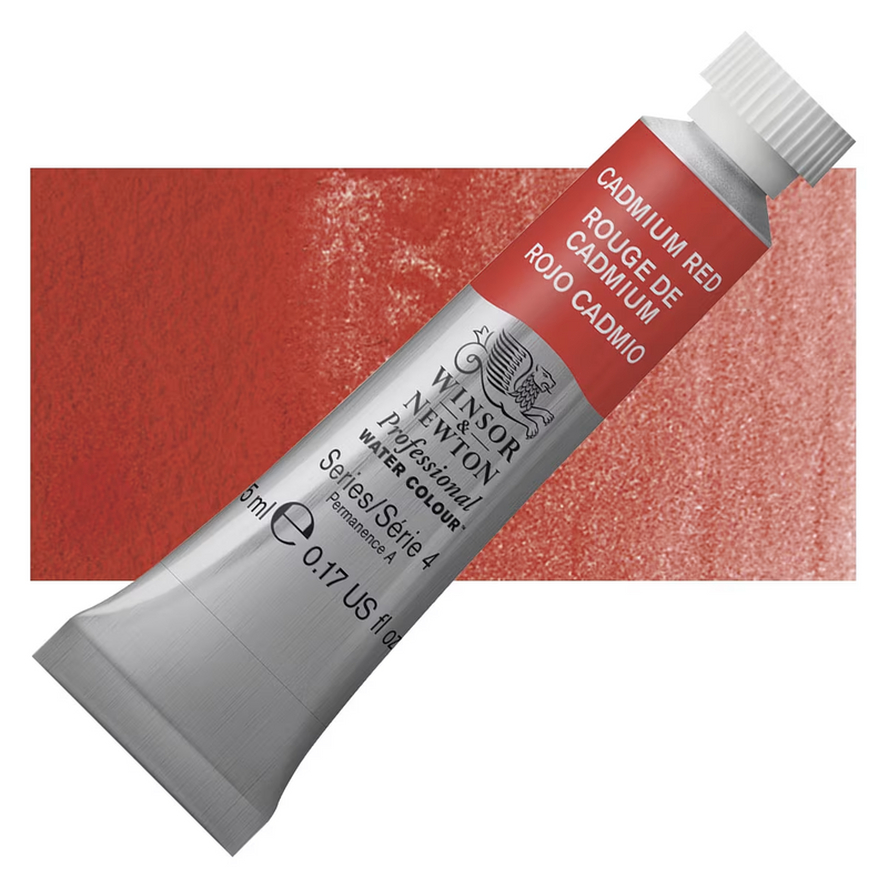 Winsor & Newton Artists Watercolour - Cadmium Red - Winsor & Newton Artists Watercolour
