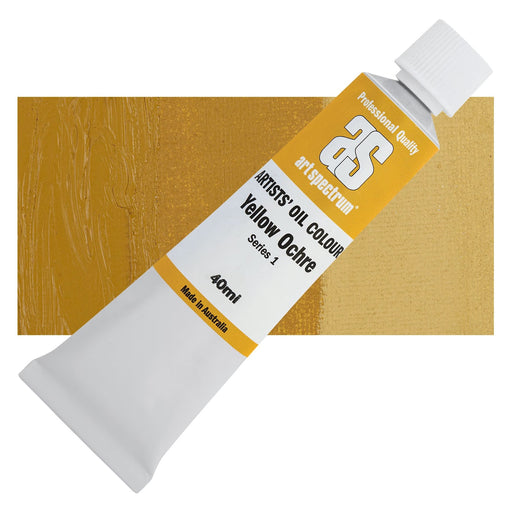 Art Spectrum Artists Oil Colour Yellow Ochre