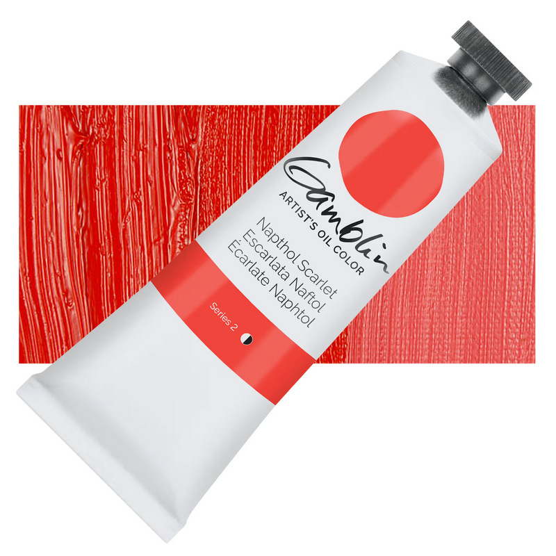 Gamblin Artists Oil Colour - Napthol Scarlet