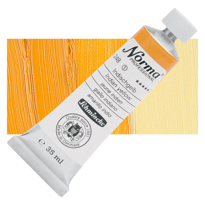 Schmincke Norma Professional Oil Colour Indian Yellow