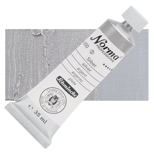 Schmincke Norma Professional Oil Colour Silver