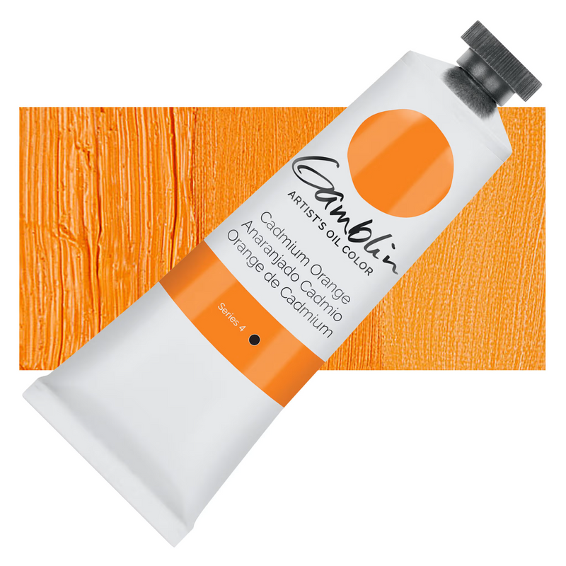 Gamblin Artists Oil Colour - Cadmium Orange