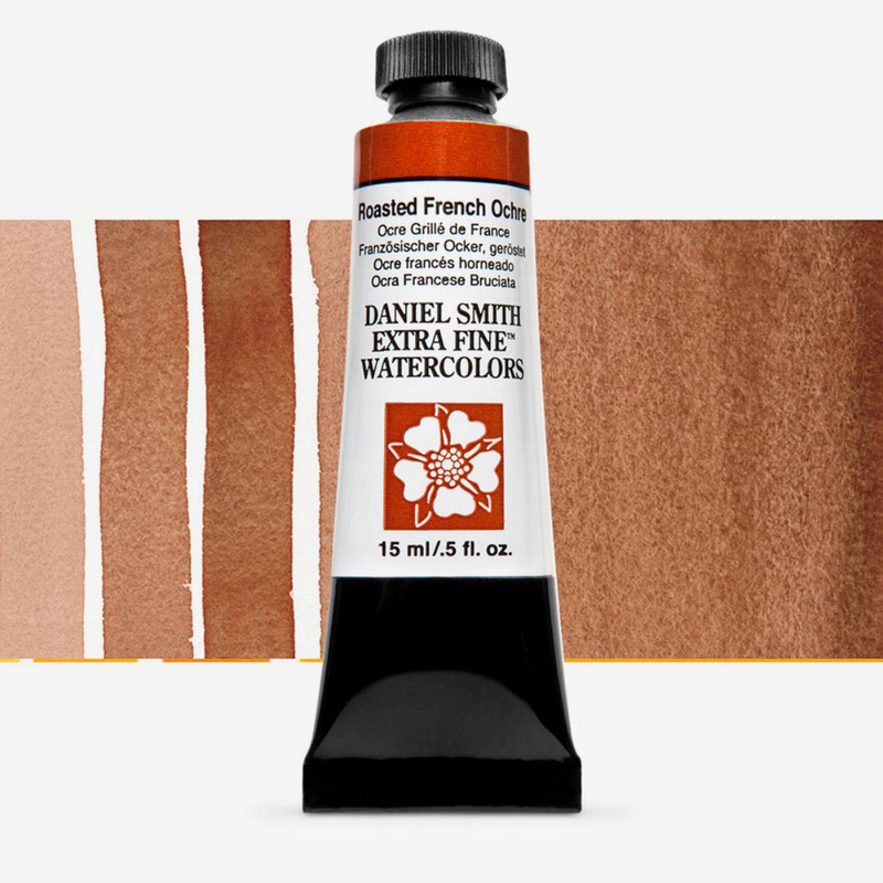 Daniel Smith Watercolour Roasted French Ochre
