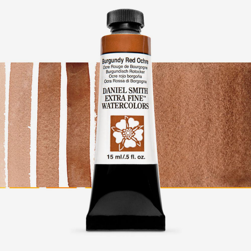 Daniel Smith Watercolour Burgundy Red Ochre