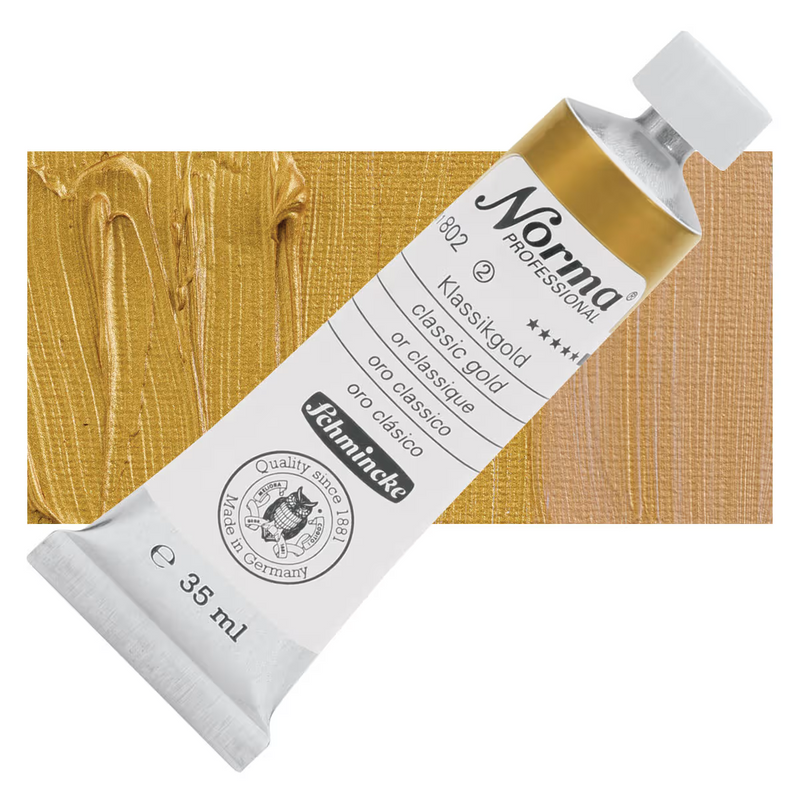 Schmincke Norma Professional Oil Colour Classic Gold