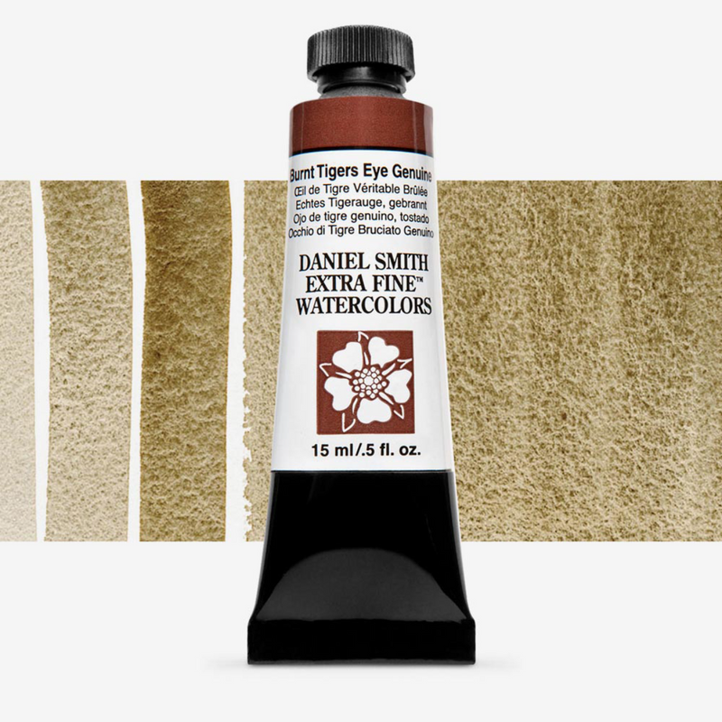 Daniel Smith Watercolour Burnt Tigers Eye Genuine