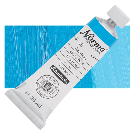 Schmincke Norma Professional Oil Colour Azure Blue