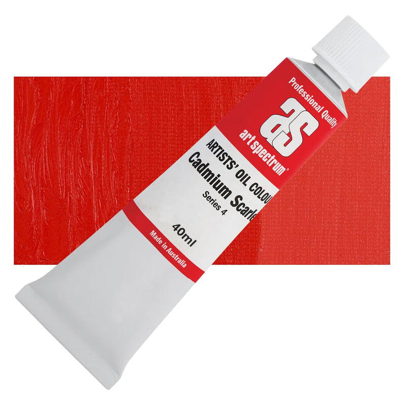 Art Spectrum Artists Oil Colour Cadmium Scarlet
