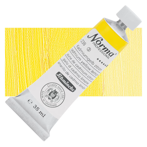 Schmincke Norma Professional Oil Colour Cadmium Yellow Lemon