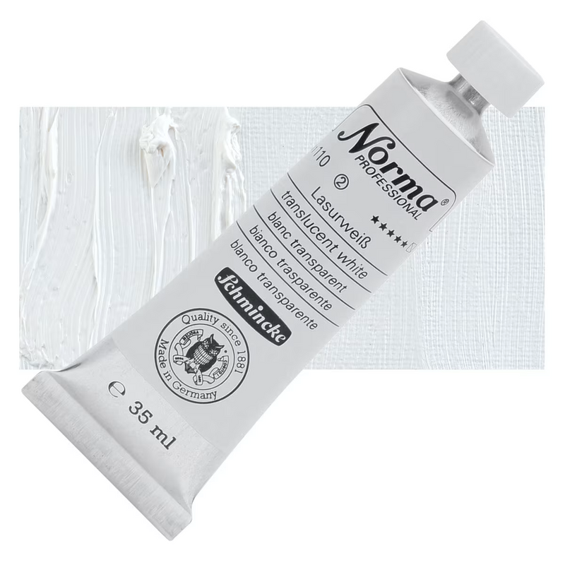 Schmincke Norma Professional Oil Colour Translucent White