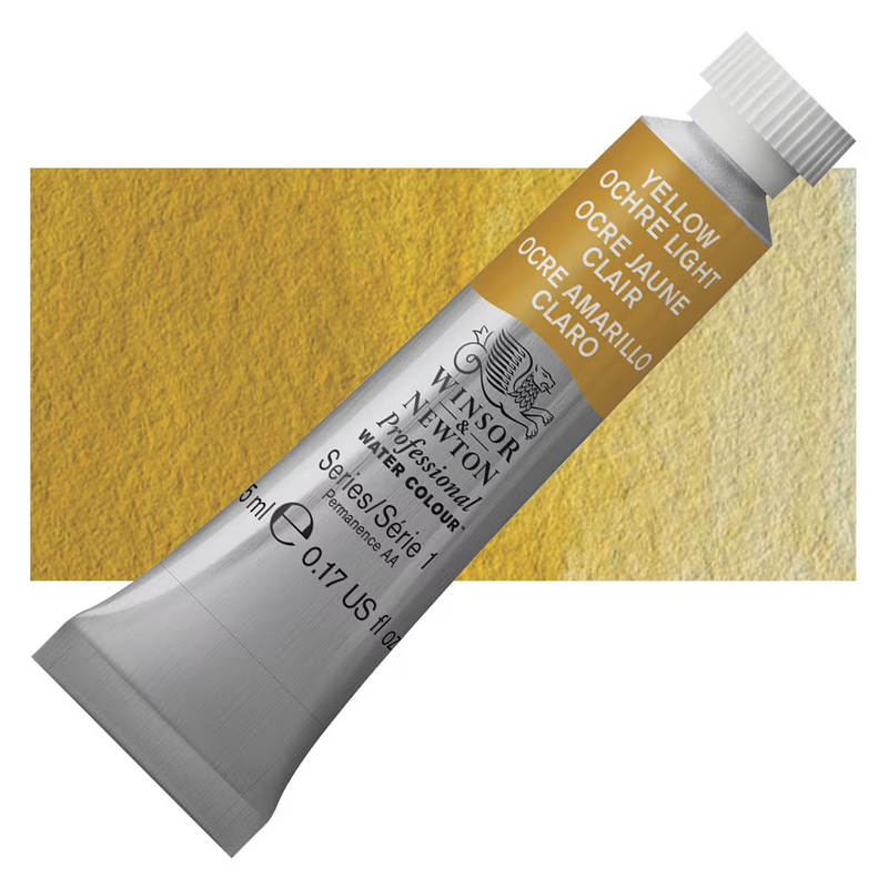 Winsor & Newton Artists Watercolour - Yellow Ochre Light - Winsor & Newton Artists Watercolour