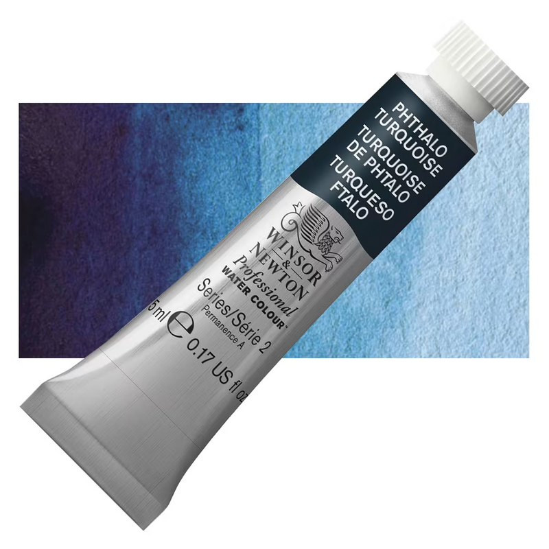Winsor & Newton Artists Watercolour - Phthalo Turquoise - Winsor & Newton Artists Watercolour