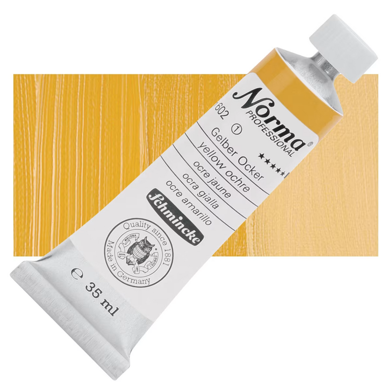 Schmincke Norma Professional Oil Colour Yellow Ochre