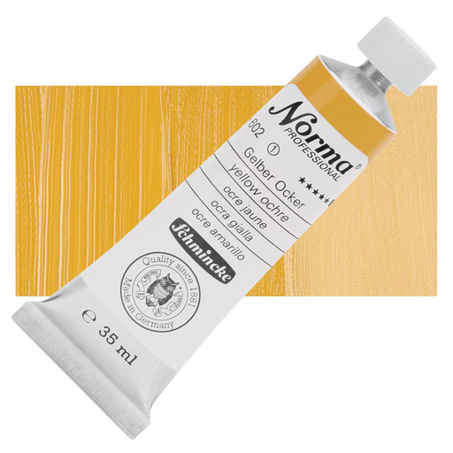 Schmincke Norma Professional Oil Colour Yellow Ochre