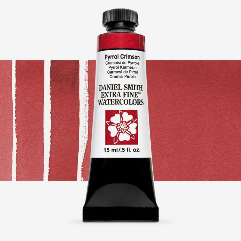 Daniel Smith Watercolour Pyrrol Crimson