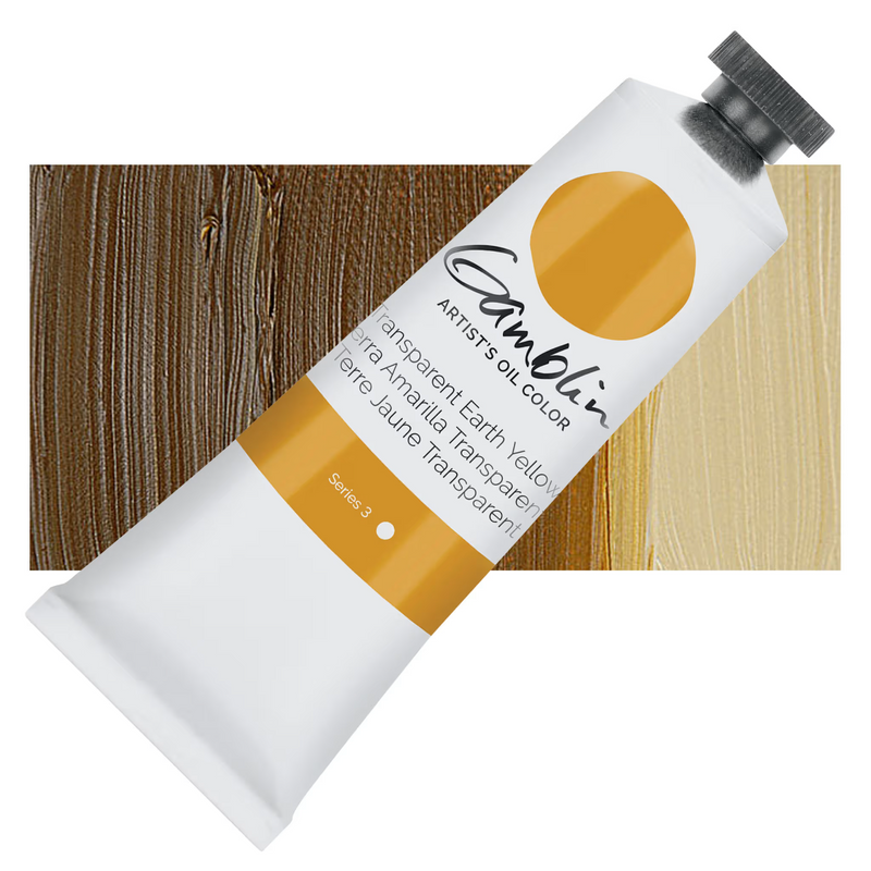 Gamblin Artists Oil Colour - Transparent Earth Yellow