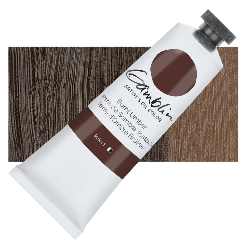 Gamblin Artists Oil Colour - Burnt Umber