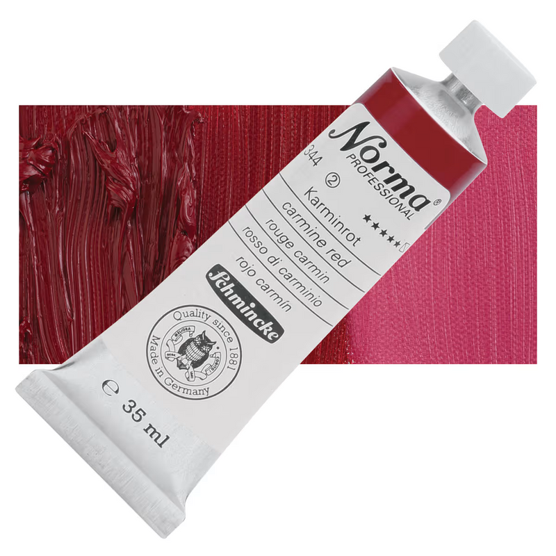 Schmincke Norma Professional Oil Colour Carmine Red