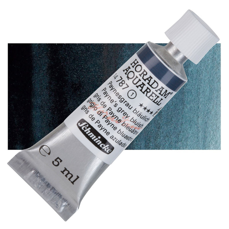 Schmincke Horadam Aquarell Watercolour Paynes Grey Bluish