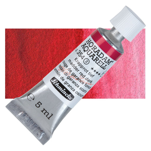 Schmincke Horadam Aquarell Watercolour Madder Red Dark