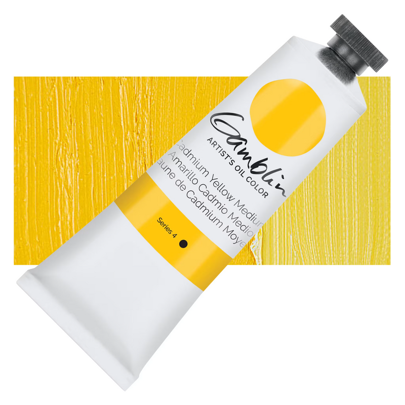 Gamblin Artists Oil Colour - Cadmium Yellow Medium