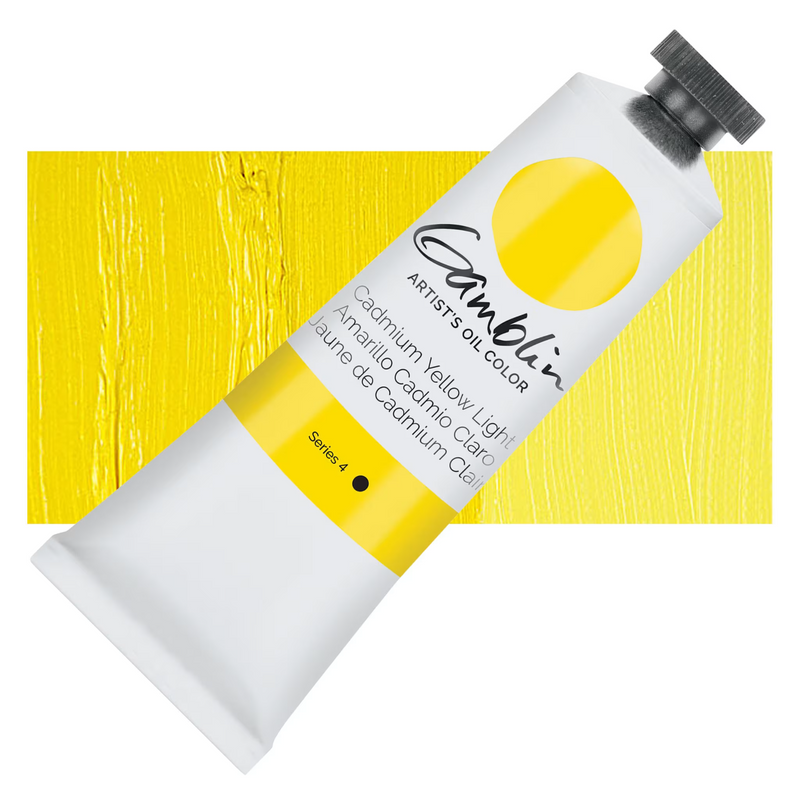 Gamblin Artists Oil Colour - Cadmium Yellow Light