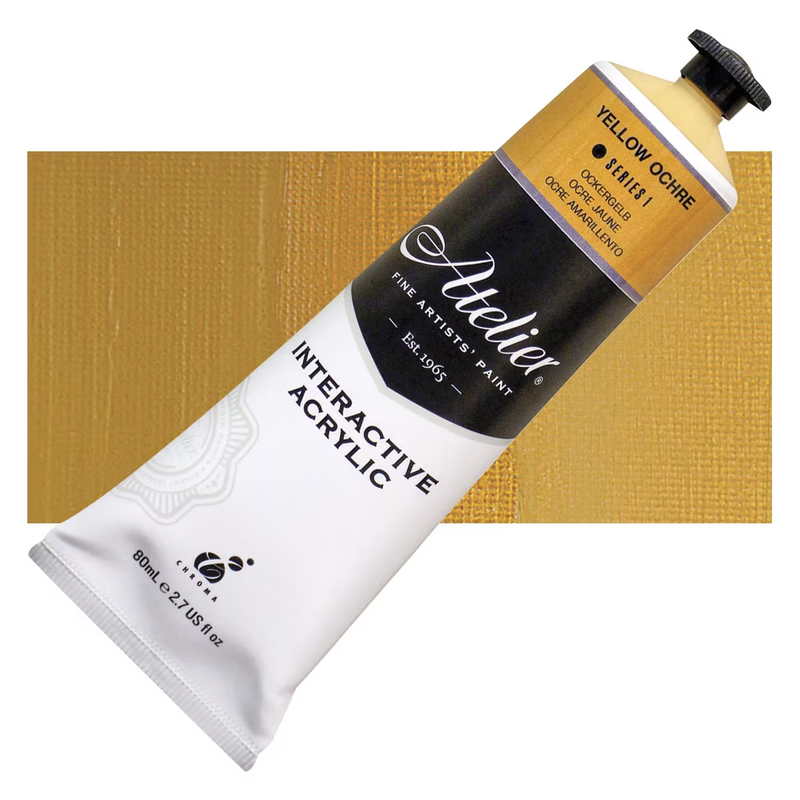 Atelier Interactive Artists' Acrylic - Yellow Ochre