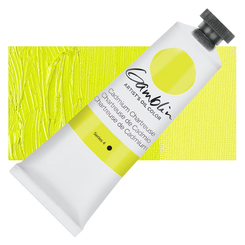 Gamblin Artists Oil Colour - Cadmium Chartreuse