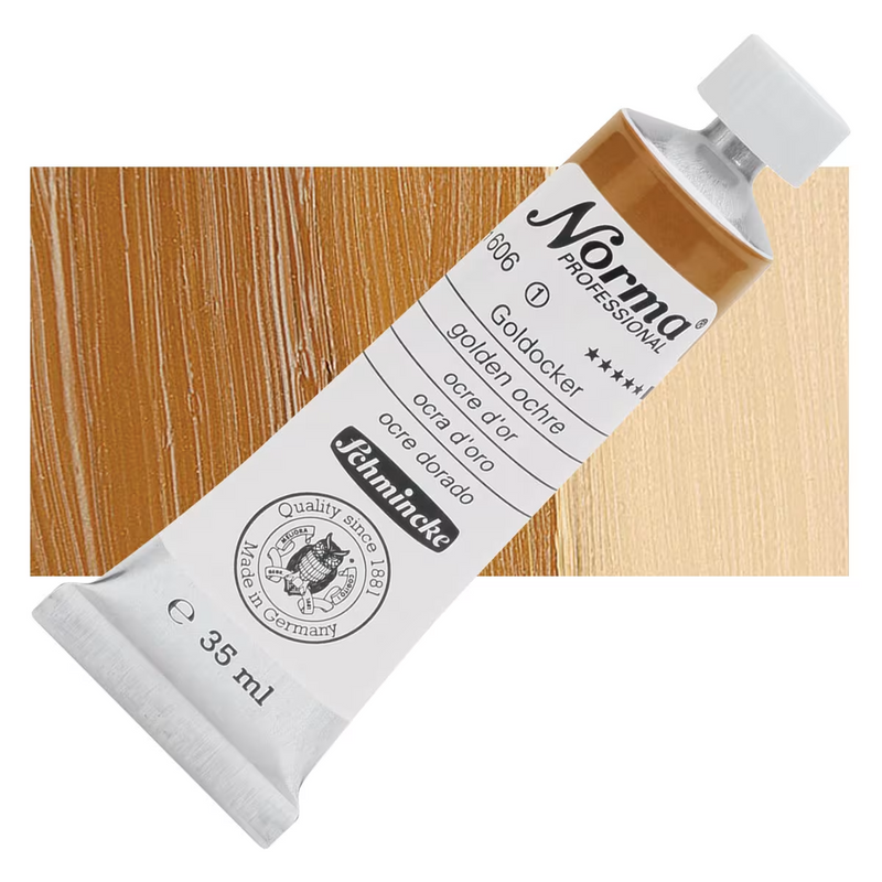 Schmincke Norma Professional Oil Colour Golden Ochre