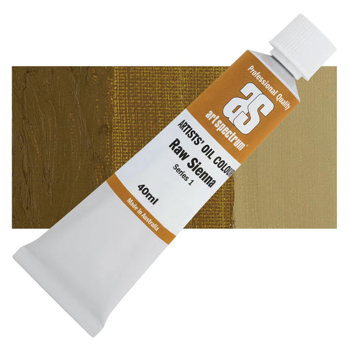 Art Spectrum Artists Oil Colour Raw Sienna
