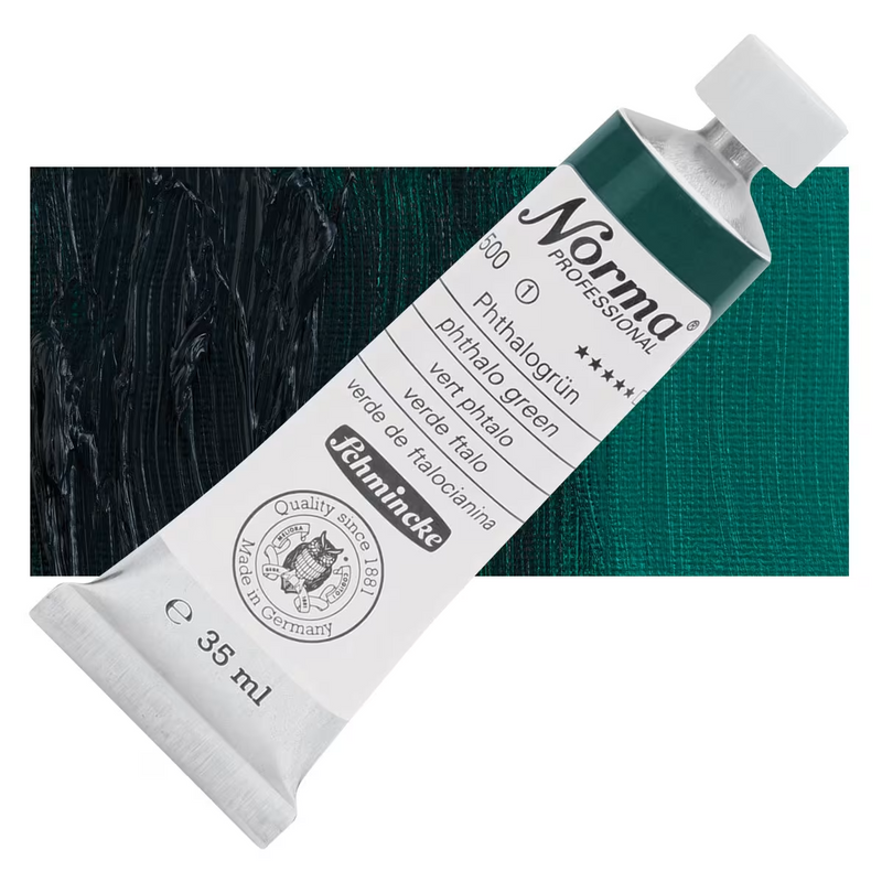 Schmincke Norma Professional Oil Colour Phthalo Green