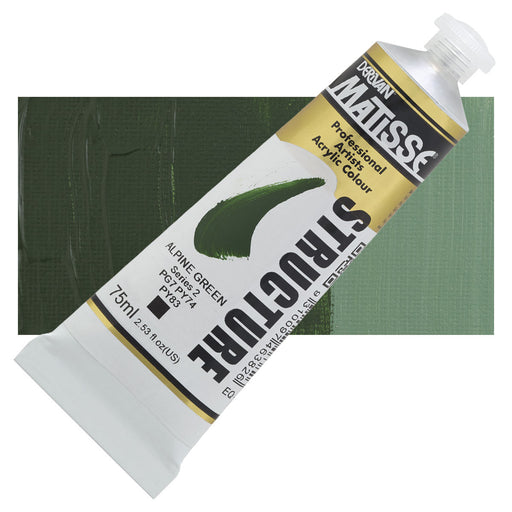 Matisse Structure Alpine Green Acrylic Paint