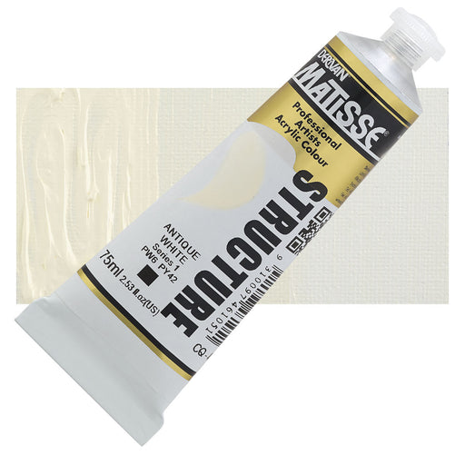 Matisse Structure Antique White Acrylic Paint