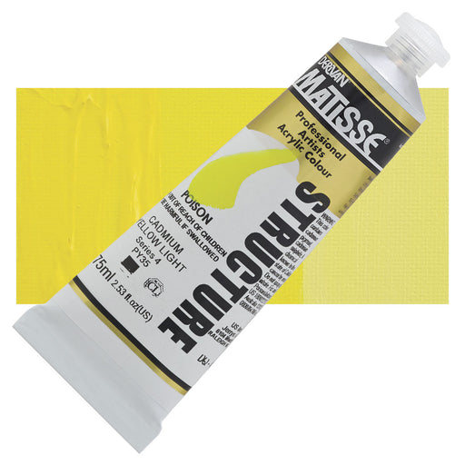 Matisse Structure Cadmium Yellow Light Acrylic Paint