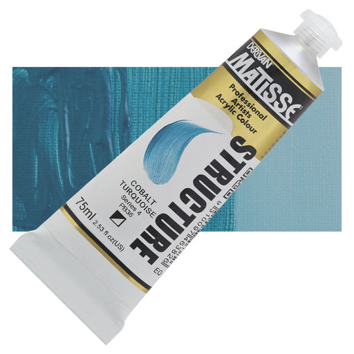 Matisse Structure Cobalt Turquoise Acrylic Paint
