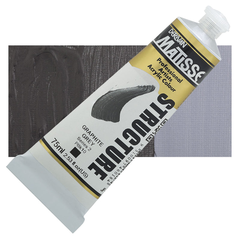 Matisse Structure Graphite Grey Acrylic Paint
