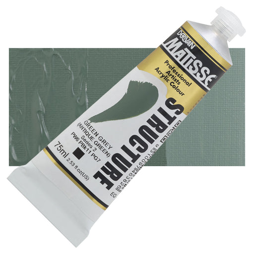 Matisse Structure Green Grey Acrylic Paint