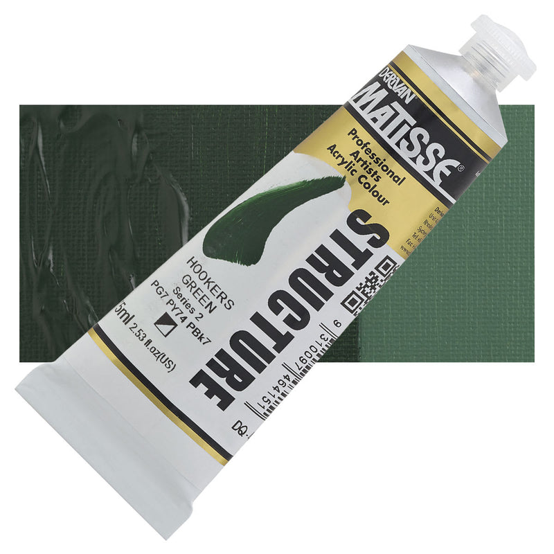 Matisse Structure Hookers Green Acrylic Paint