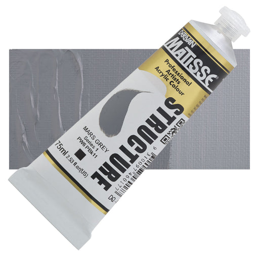 Matisse Structure Mars Grey Acrylic Paint