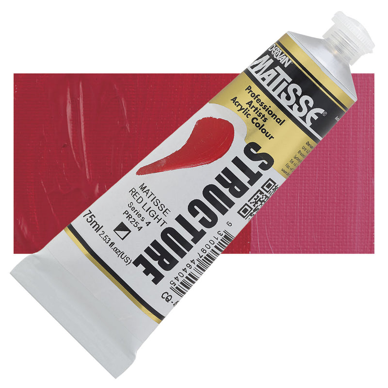 Matisse Structure Matisse Light Red Acrylic Paint