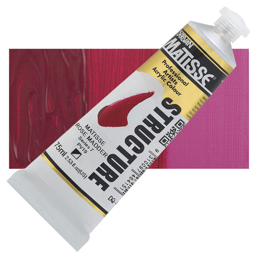 Matisse Structure Matisse Rose Madder Acrylic Paint