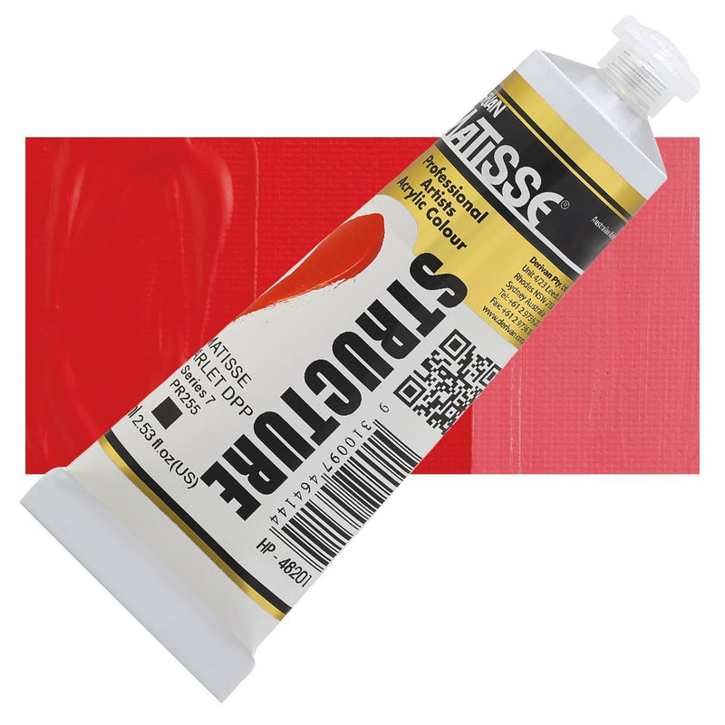 Matisse Structure Formula Acrylic - Matisse Scarlet Deep