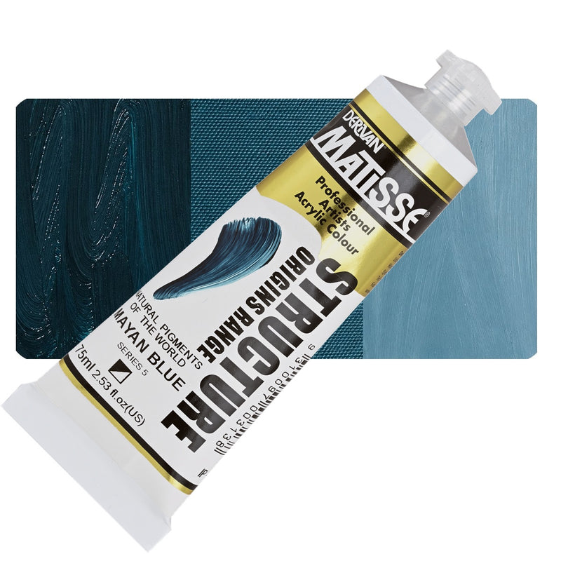 Matisse Structure Mayan Blue Acrylic Paint