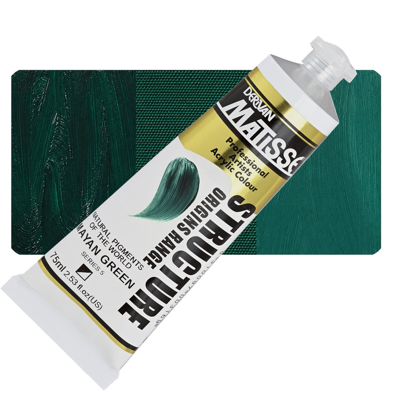 Matisse Structure Mayan Green Acrylic Paint