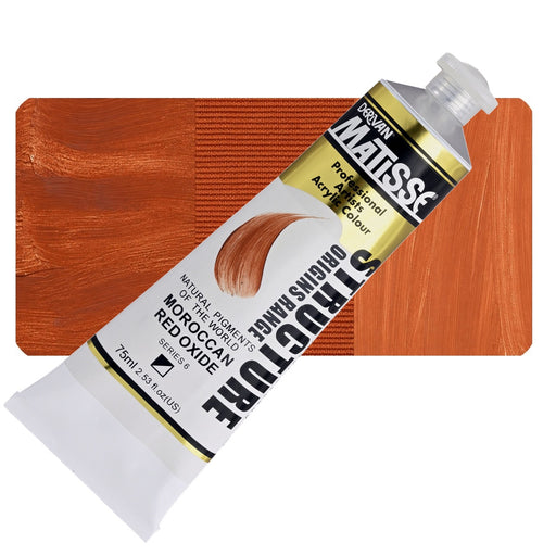 Matisse Structure Morocan Red Oxide Acrylic Paint