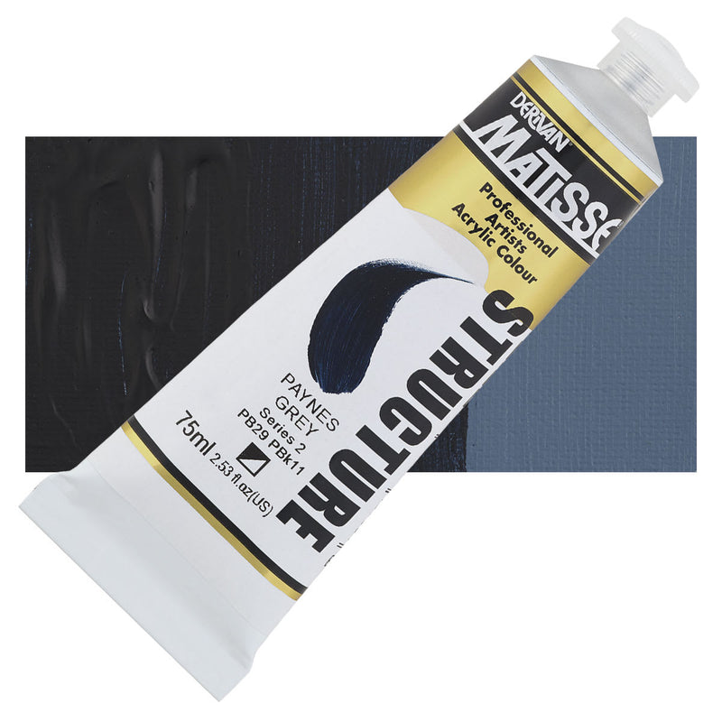 Matisse Structure Payne's Grey Acrylic Paint