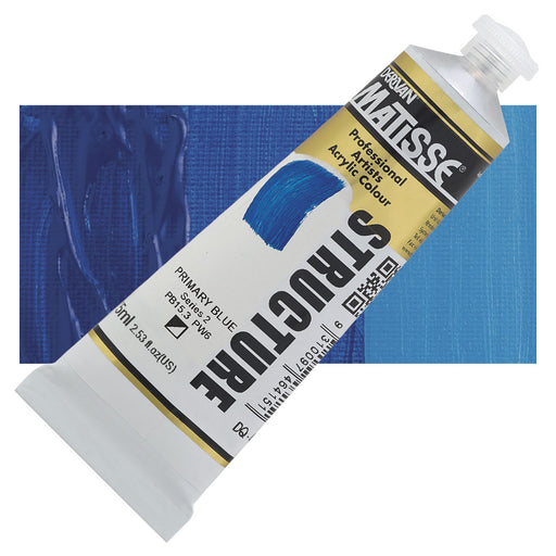 Matisse Structure Primary Blue Acrylic Paint