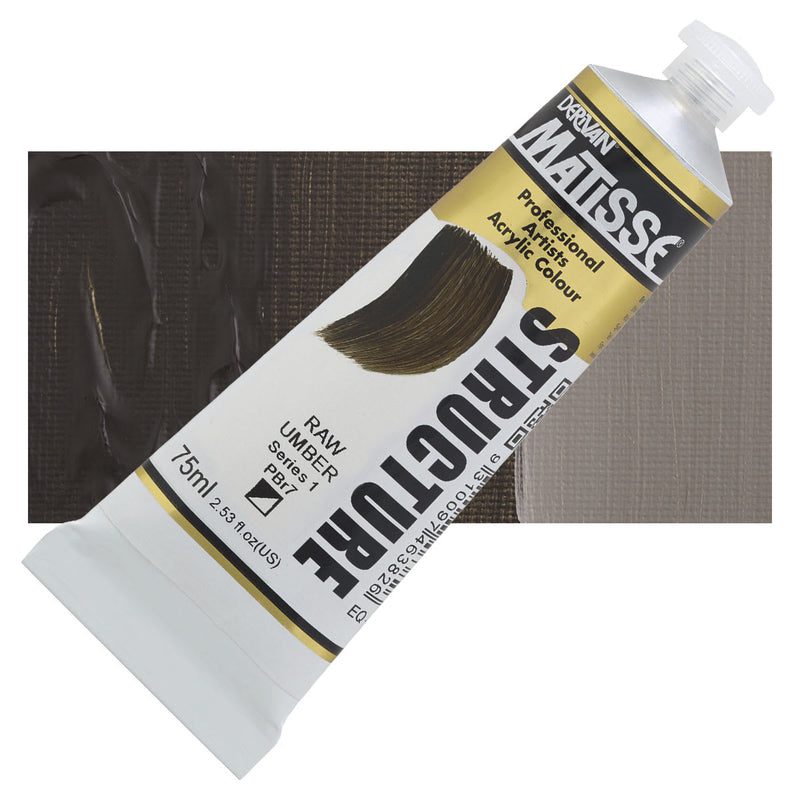 Matisse Structure Raw Umber Acrylic Paint