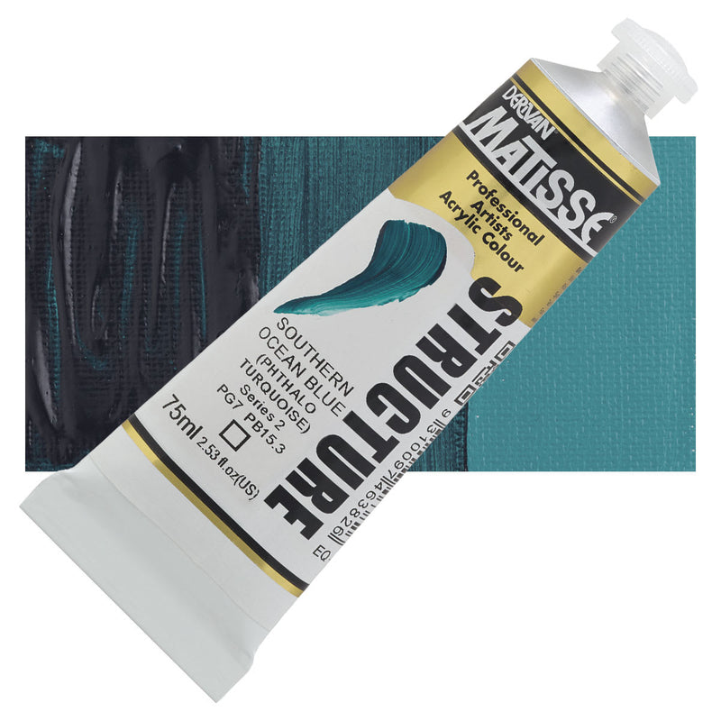 Matisse Structure Southern Ocean Blue Acrylic Paint